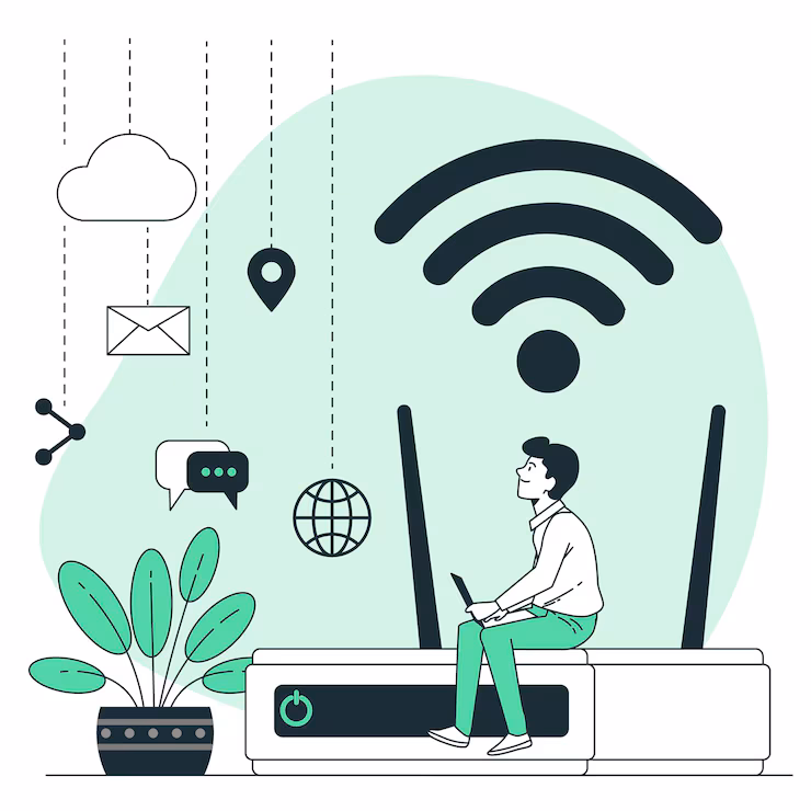 wireless internet connection
